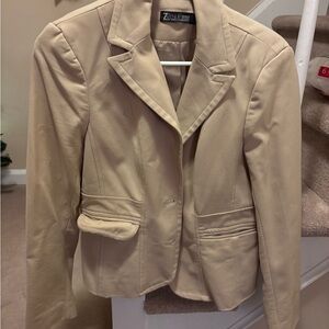 New York and Company Beige Women's Blazer